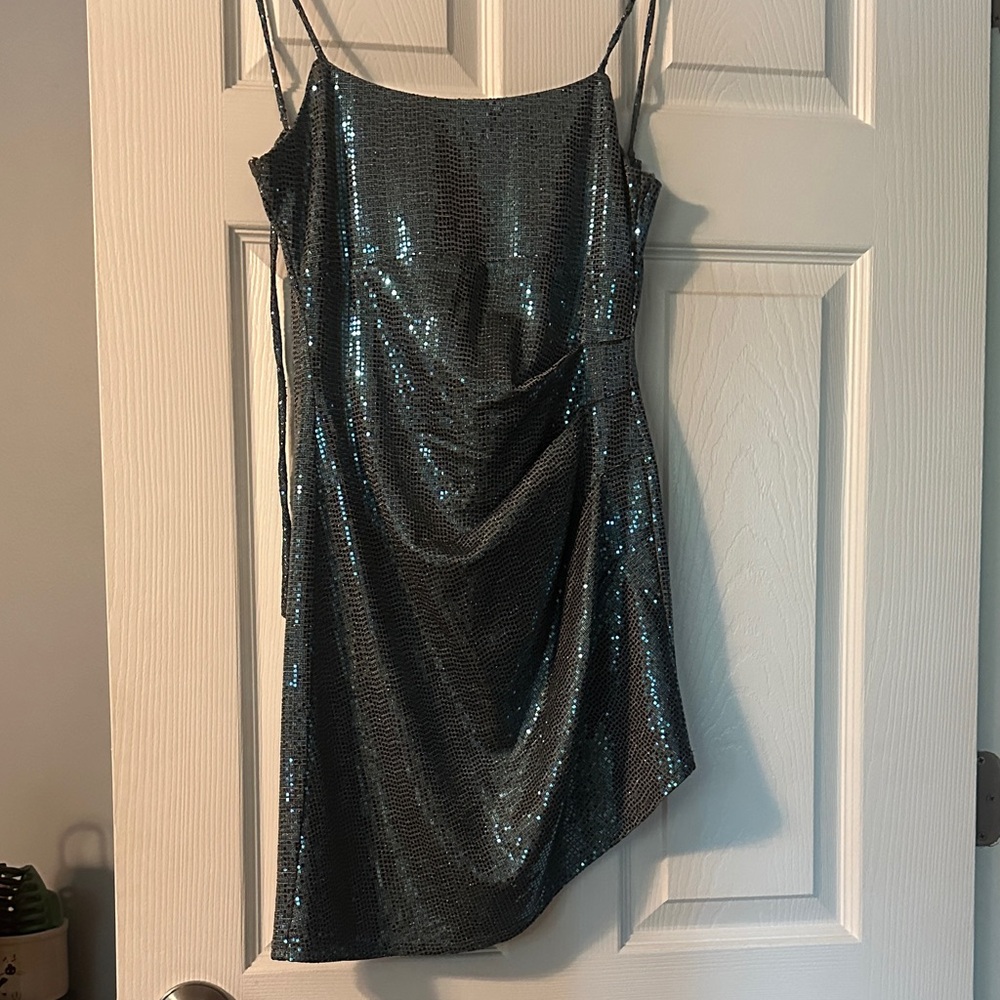 Elegant Silver Dress